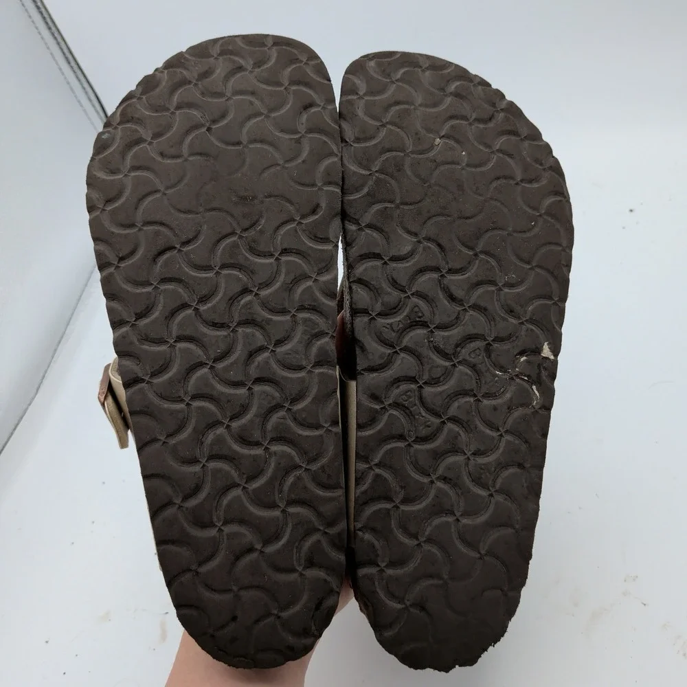 Birkenstock Gizeh Thong Sandals Pearly White EU 41 US Women 10-10.5 Regular Wide